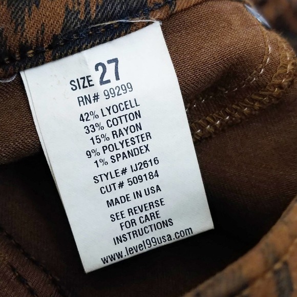 Level 99 Janice ultra skinny jeans in caramel - Picture 7 of 8